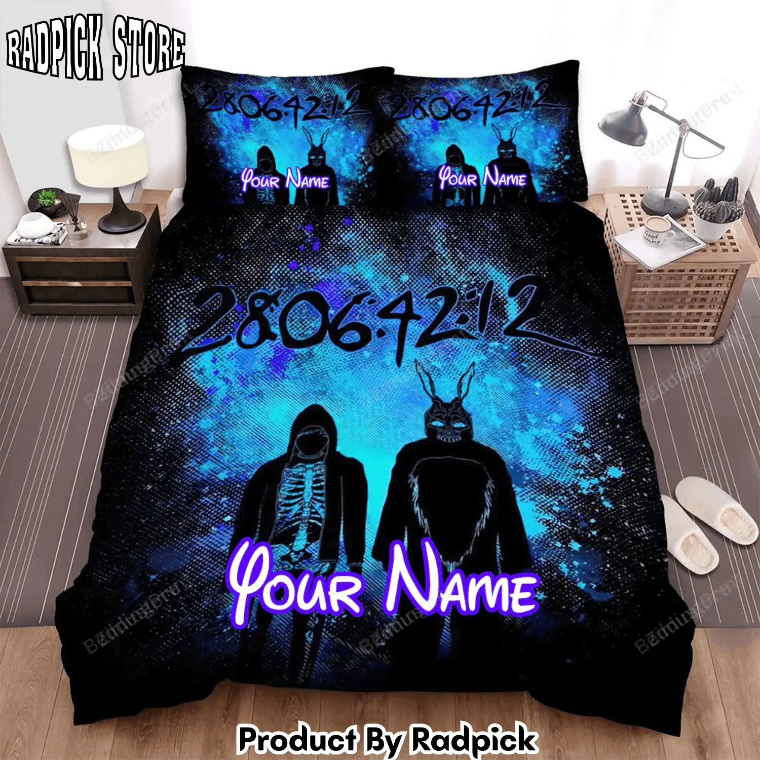 Radpick anime art 28064212 bed sheets duvet cover personalized name bedding sets rp3278786